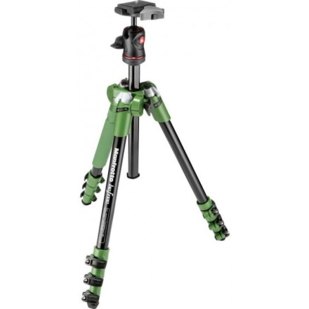 Штатив Manfrotto BeFree Alu Green Tripod+Ball Head (MKBFRA4G-BH)